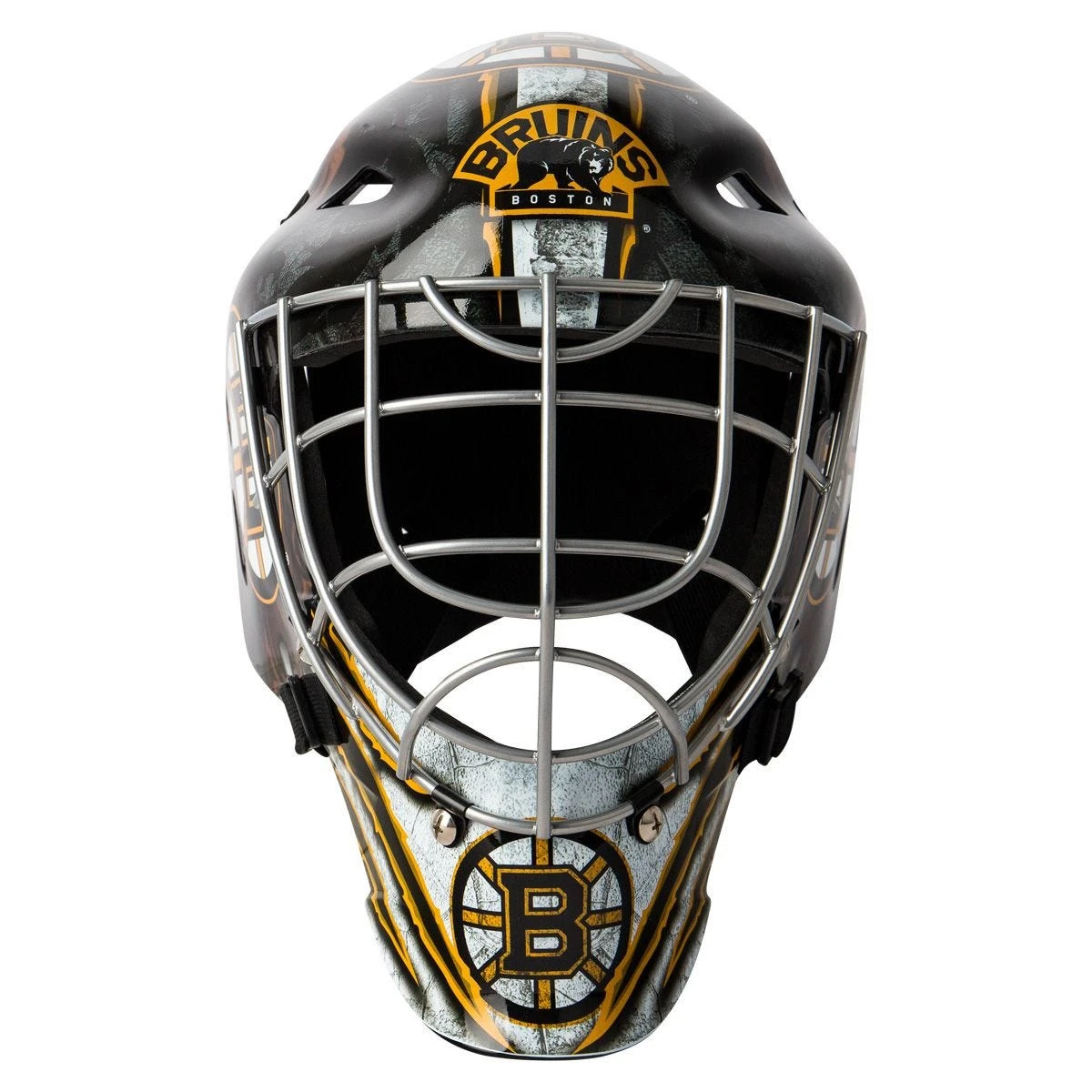 Franklin GFM 1500 Boston Bruins Goalie Face Mask - Image 3