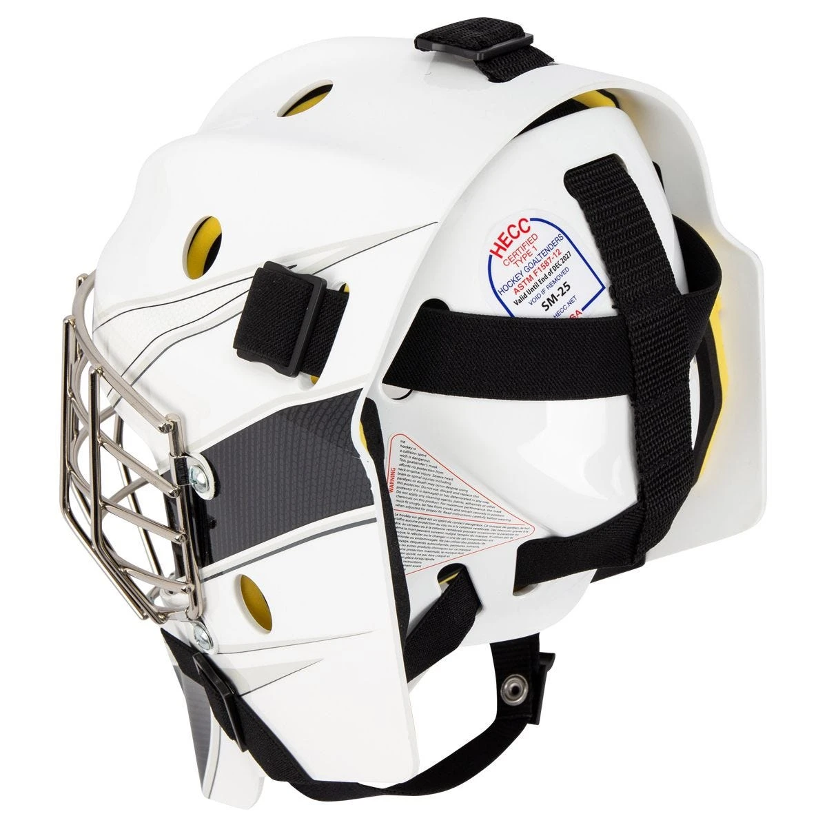 CCM Axis A1.5 Senior Certified Straight Bar Goalie Mask - Team - Image 4
