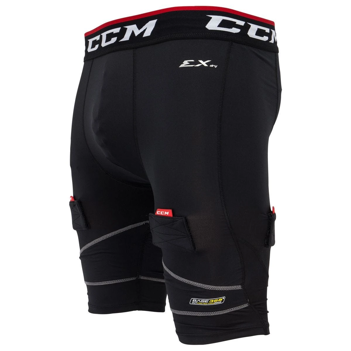 CCM Pro Compression Junior Jock Shorts W/Cup - Image 2