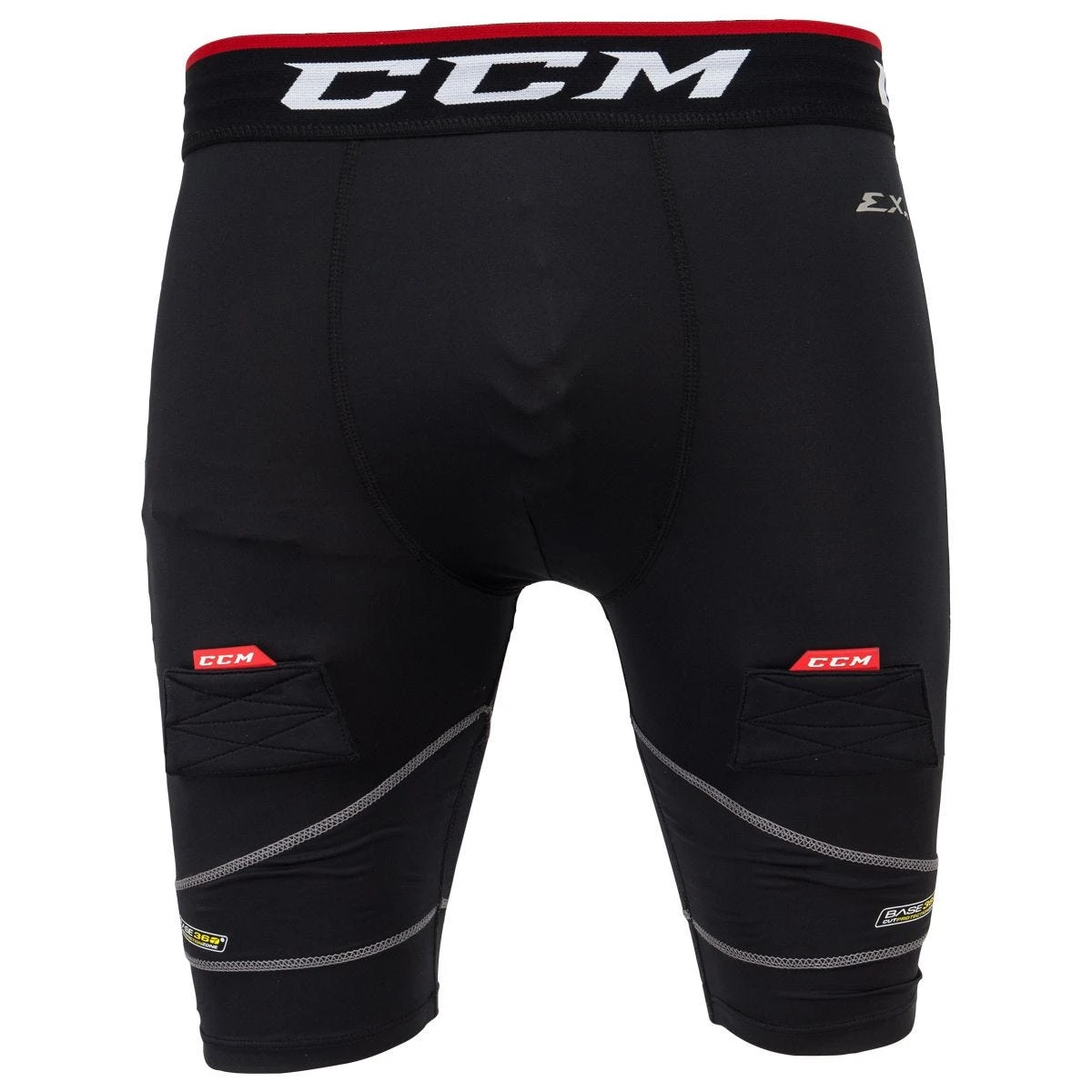 CCM Pro Compression Junior Jock Shorts W/Cup