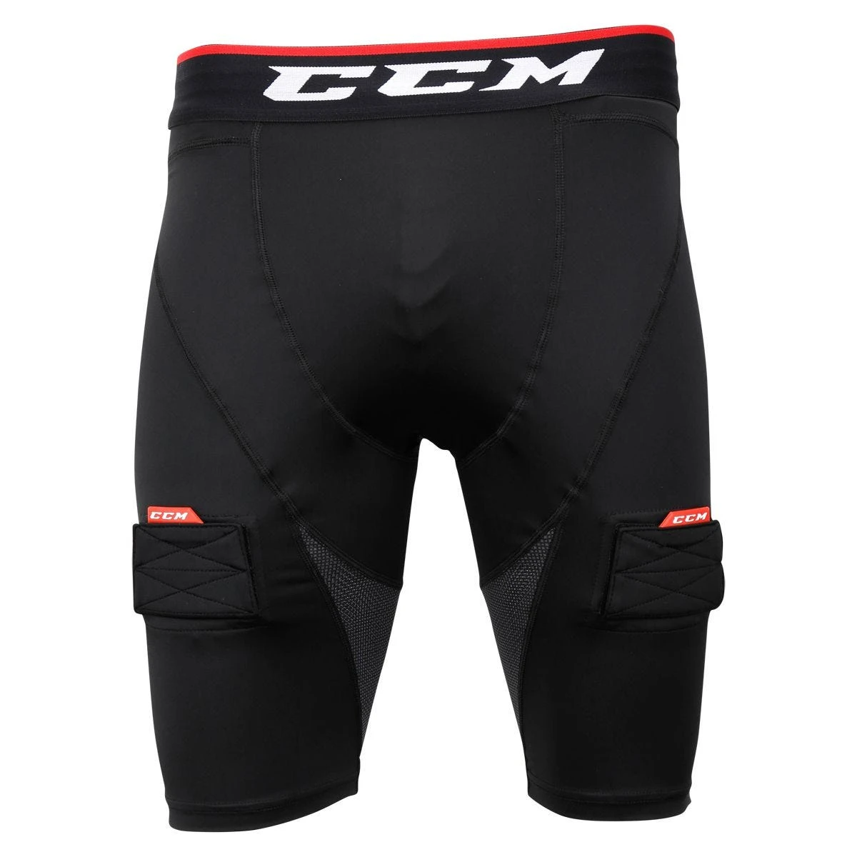 CCM Junior Compression Jock Shorts W/Cup