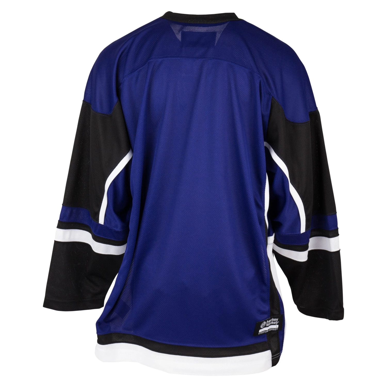 Stadium Adult Hockey Jersey - Purple/Black/White - Image 2