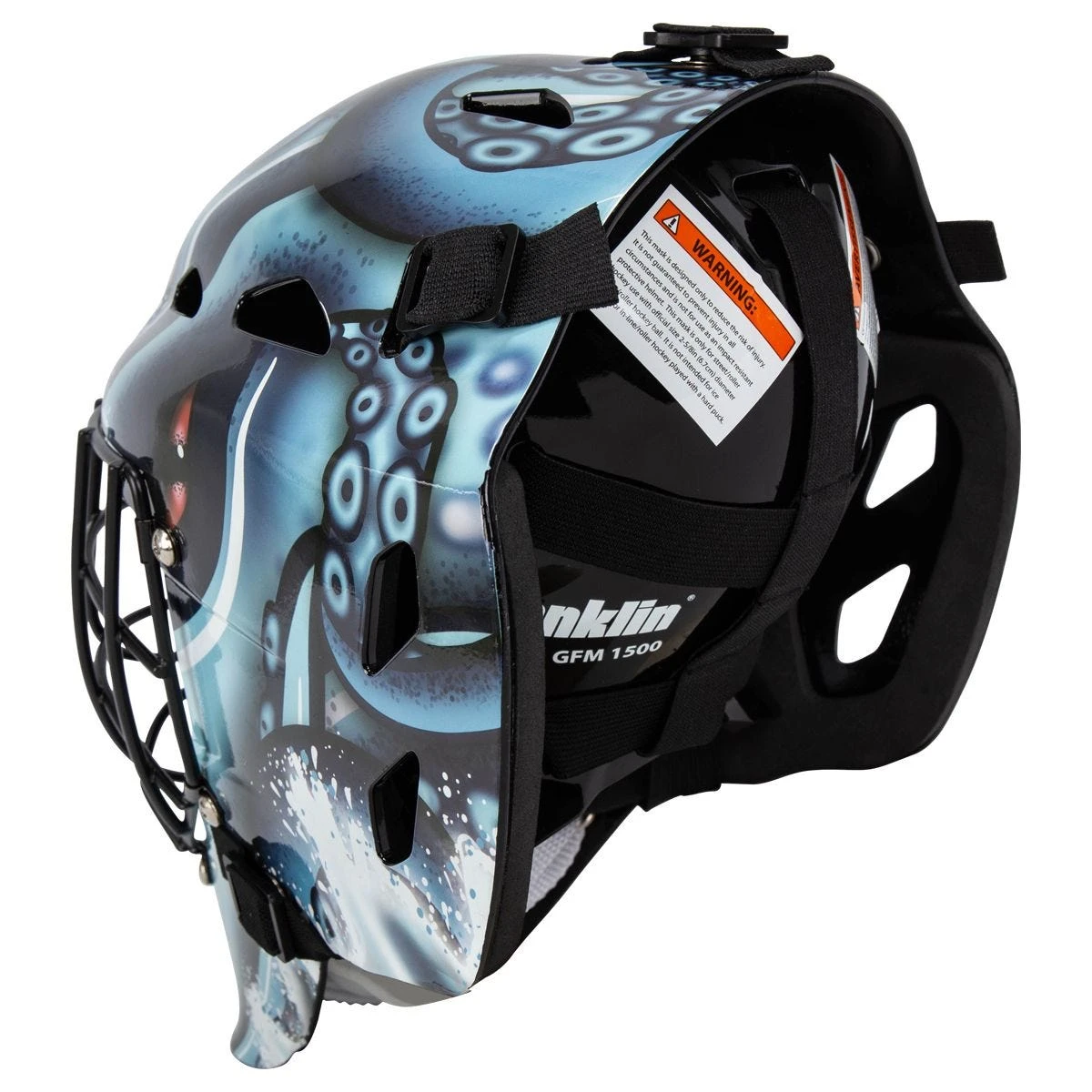 Seattle Kraken Franklin GFM 1500 Goalie Face Mask - Image 4