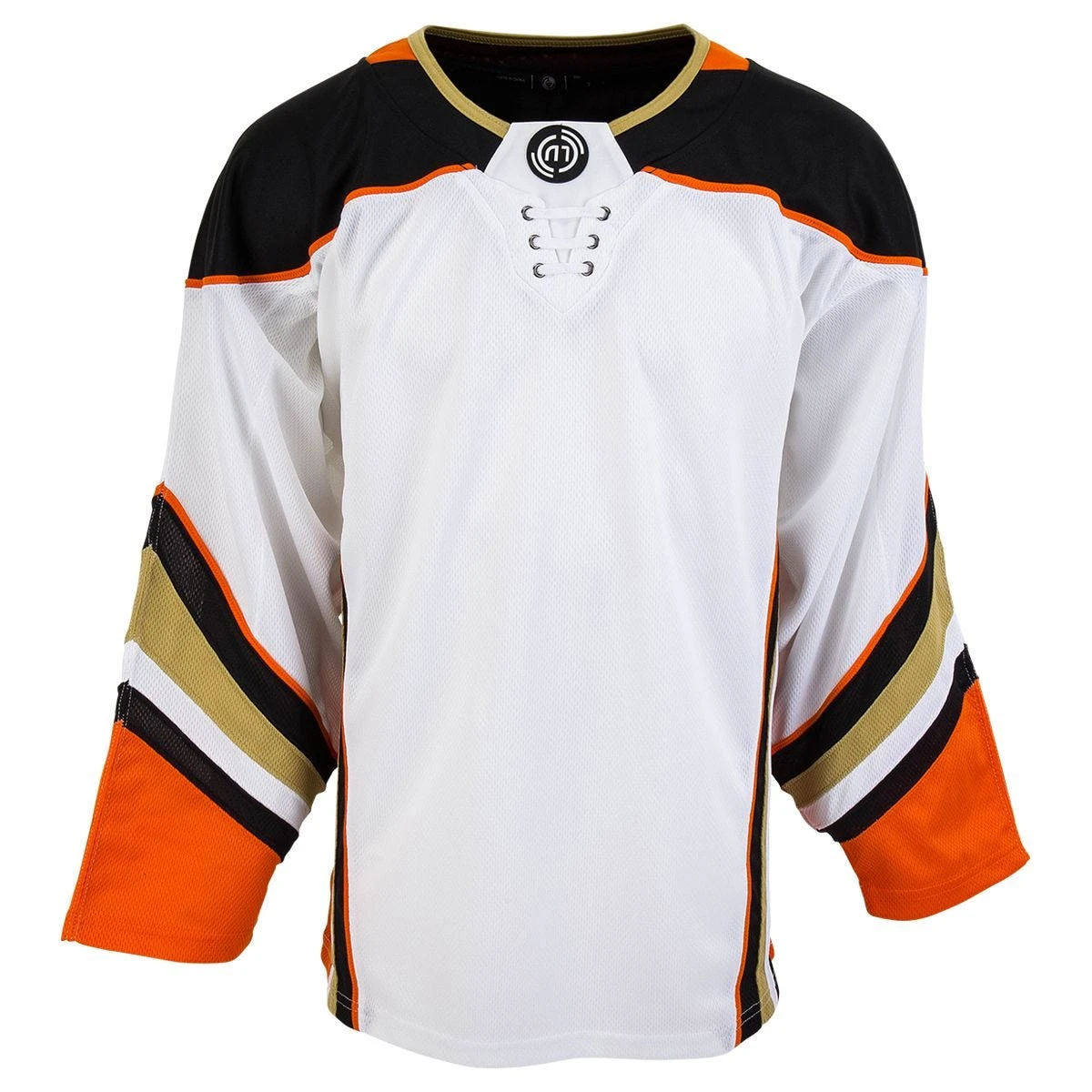 Anaheim Ducks MonkeySports Uncrested Adult Hockey Jersey - Image 2