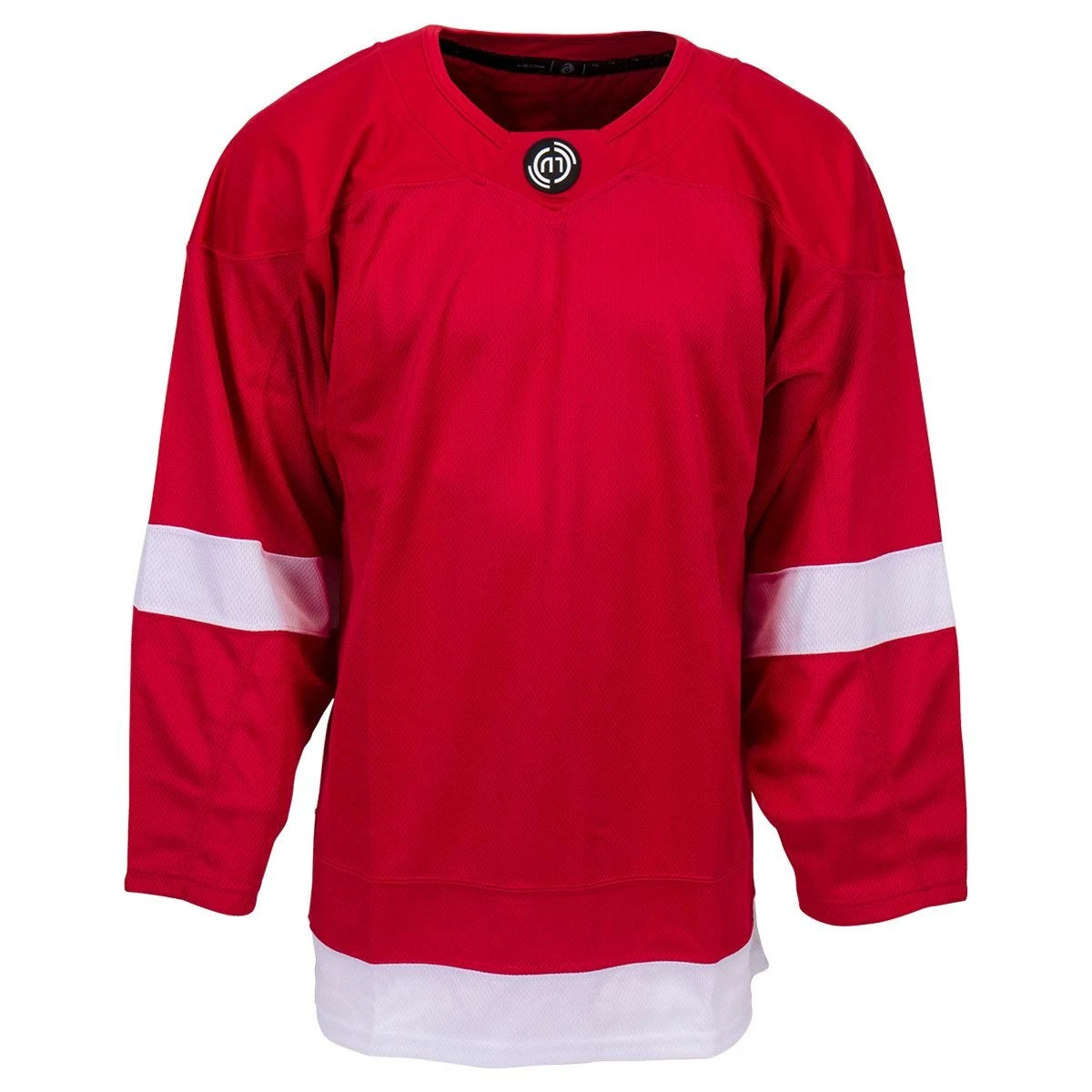 Detroit Red Wings MonkeySports Uncrested Adult Hockey Jersey - Image 3