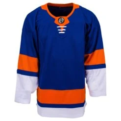 New York Islanders MonkeySports Uncrested Adult Hockey Jersey
