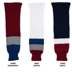 Colorado Avalanche MonkeySports Knit Hockey Socks