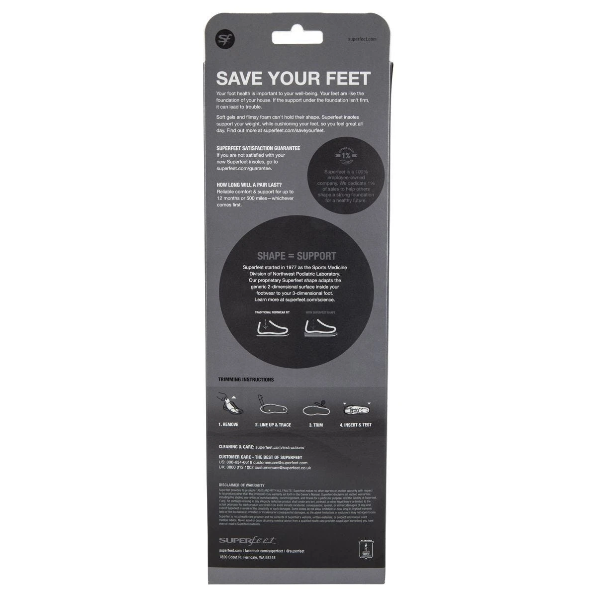 Superfeet Heritage Junior Insoles - Image 5