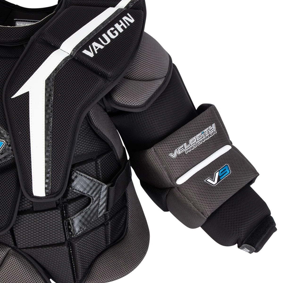 Vaughn Velocity V9 Pro Carbon Senior Chest & Arm Protector - Image 4