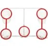 Winnwell Heavy Duty 5-Hole Skill Net W/1.5in. Pipes